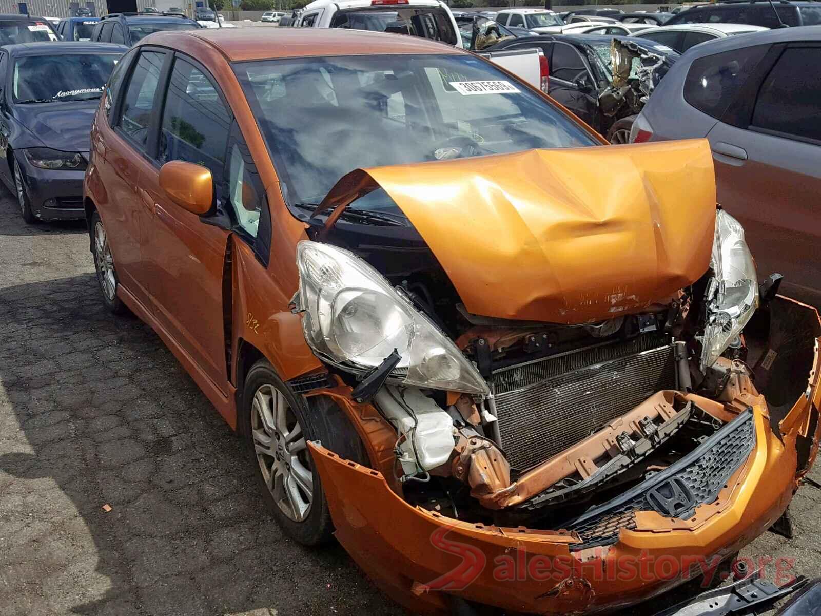 2T1BURHE1JC079610 2009 HONDA FIT SPORT