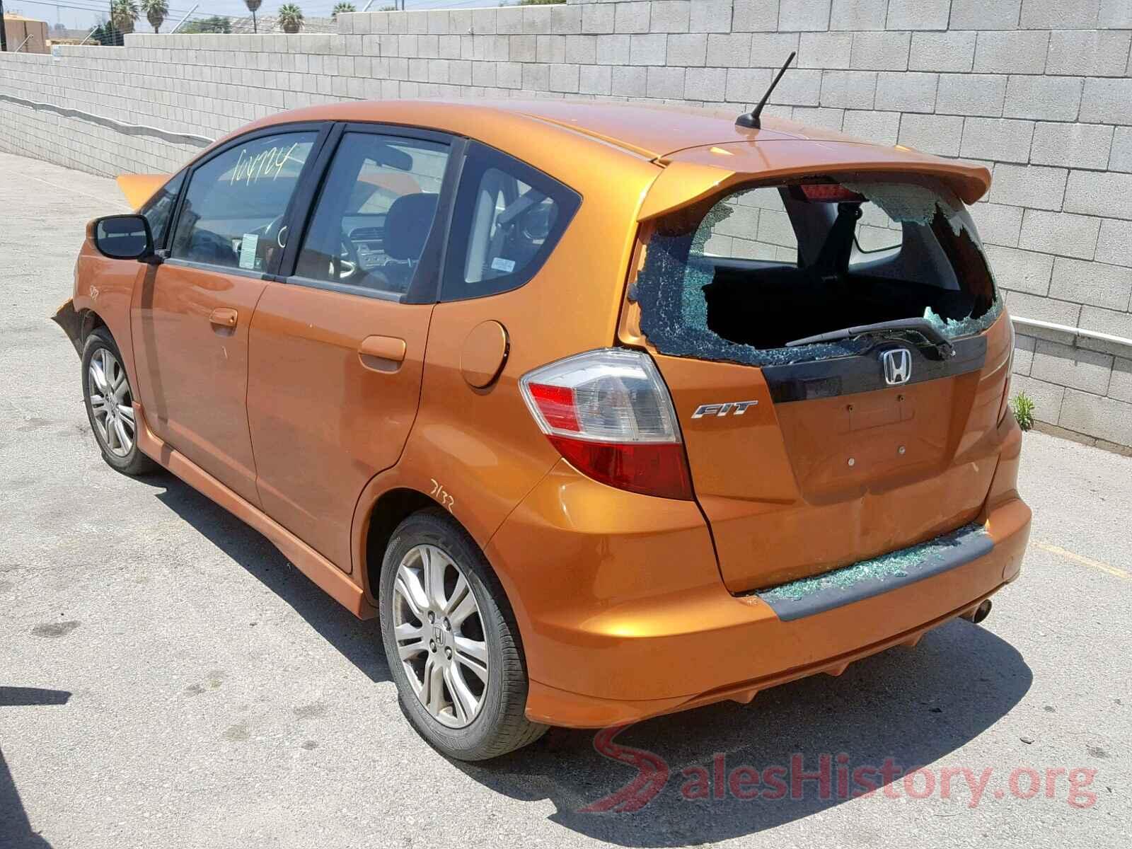 2T1BURHE1JC079610 2009 HONDA FIT SPORT