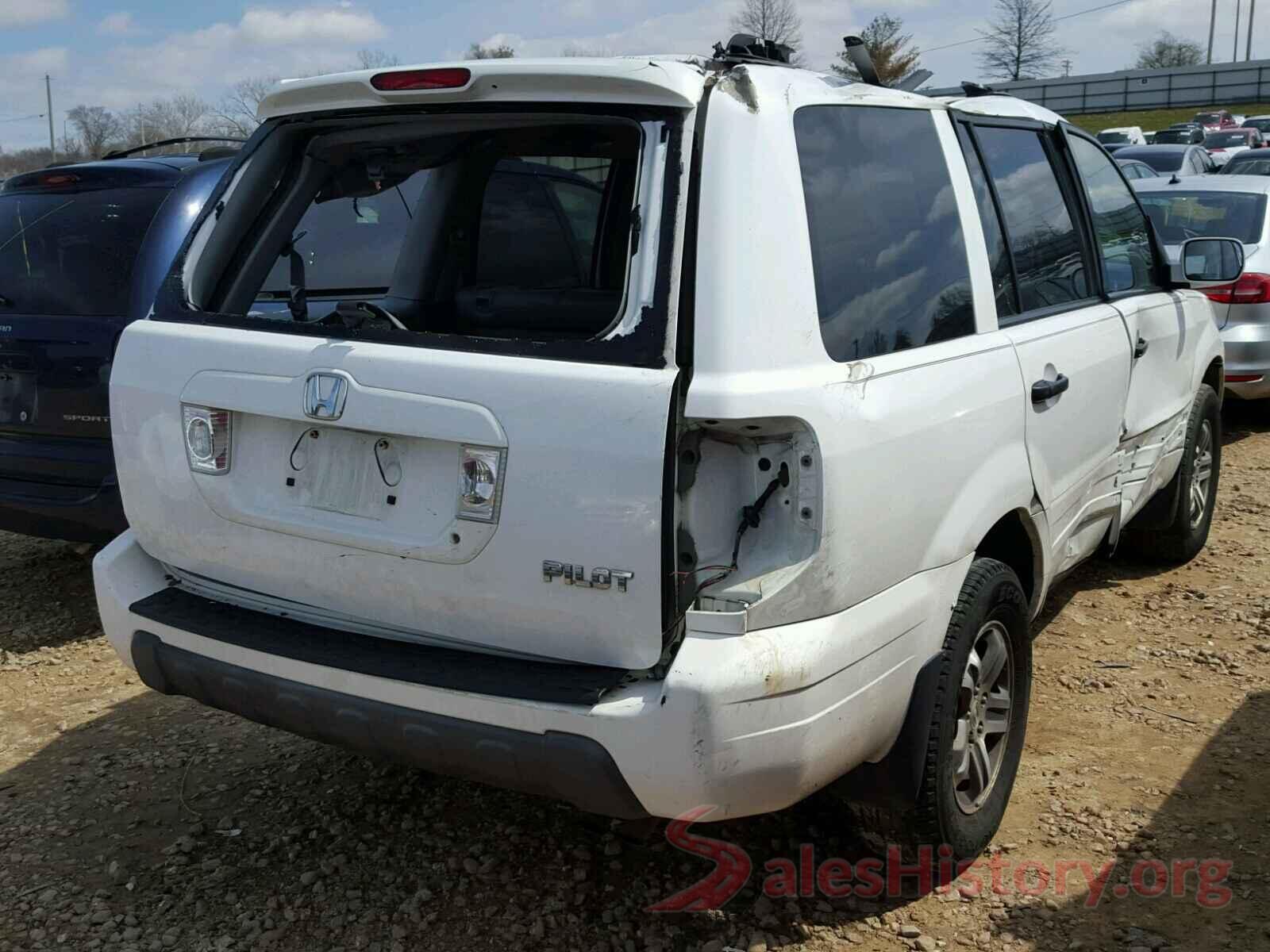 5XYPG4A34KG513419 2004 HONDA PILOT