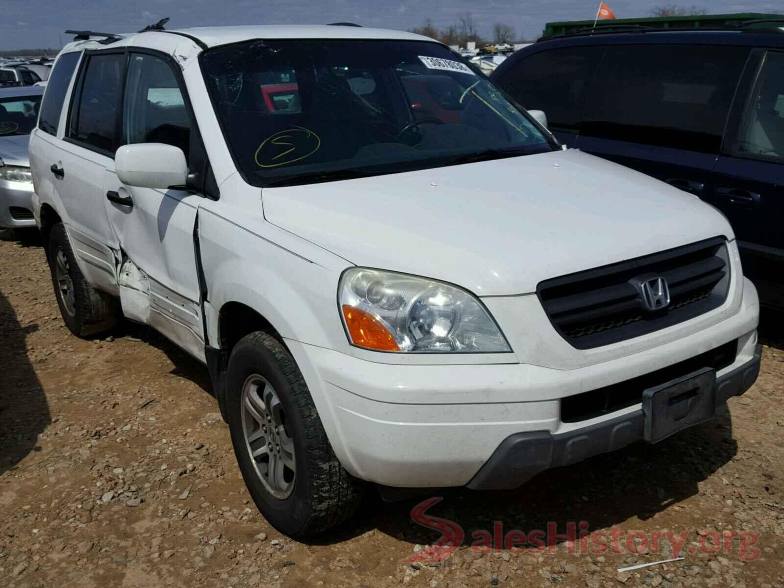 5XYPG4A34KG513419 2004 HONDA PILOT