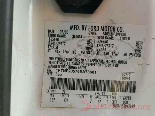 1N4AL3AP1HN332039 2006 FORD F250