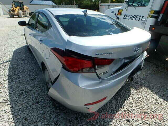 WB30G1108JR853473 2015 HYUNDAI ELANTRA