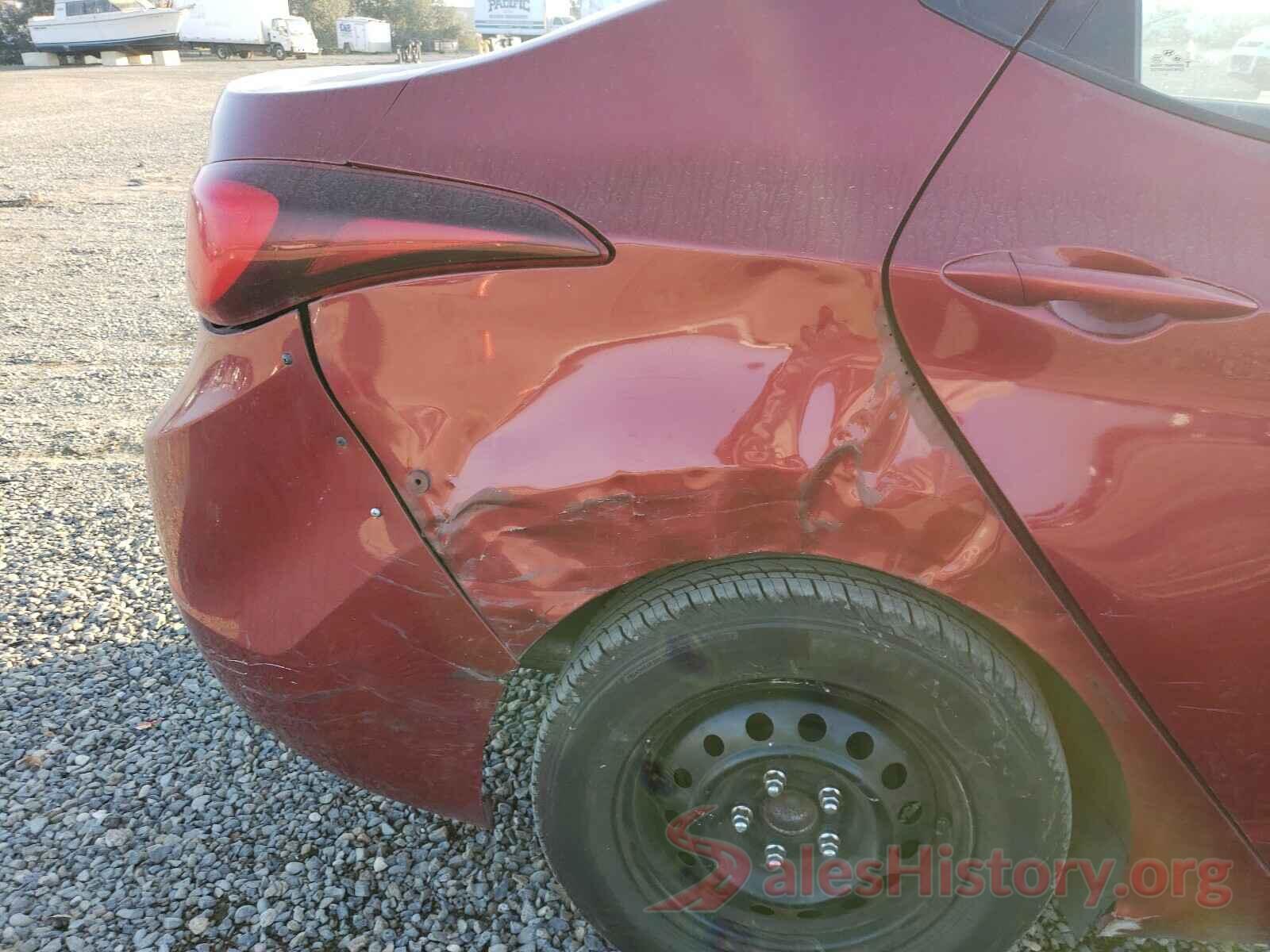 KM8K2CAA0MU612785 2016 HYUNDAI ELANTRA