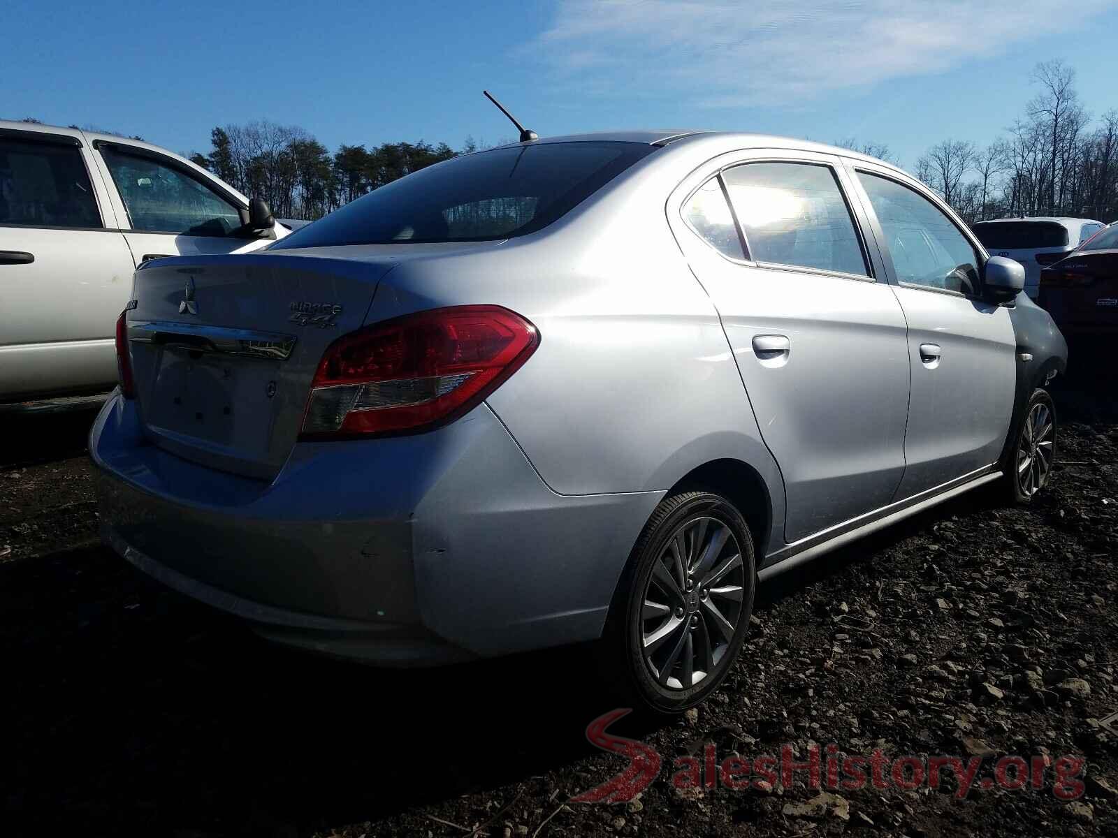 ML32F3FJ5KHF08158 2019 MITSUBISHI MIRAGE