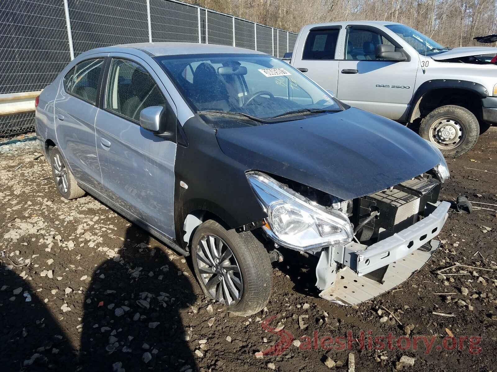 ML32F3FJ5KHF08158 2019 MITSUBISHI MIRAGE