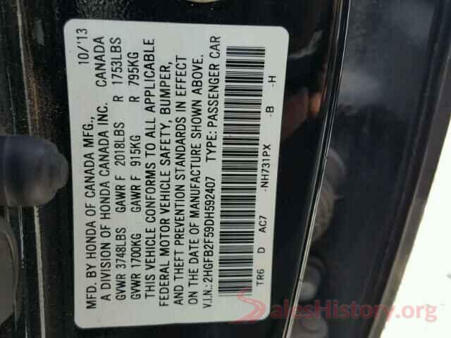 KNDJ23AU3M7739538 2013 HONDA CIVIC