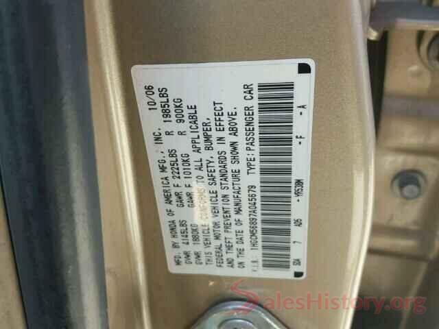 KNDJP3AE1G7006077 2007 HONDA ACCORD