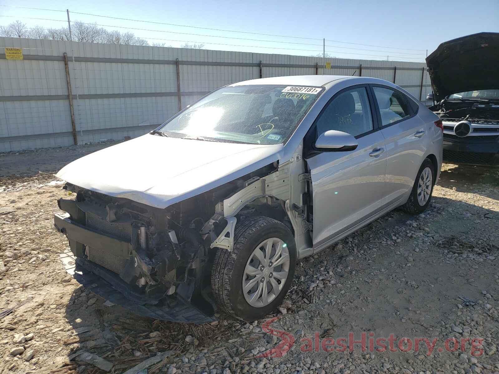 3KPC24A33KE060016 2019 HYUNDAI ACCENT