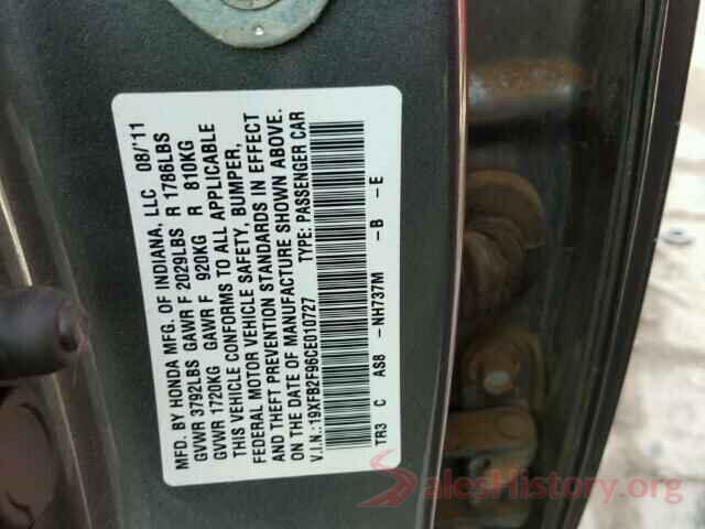 3TMDZ5BN4JM043929 2012 HONDA CIVIC