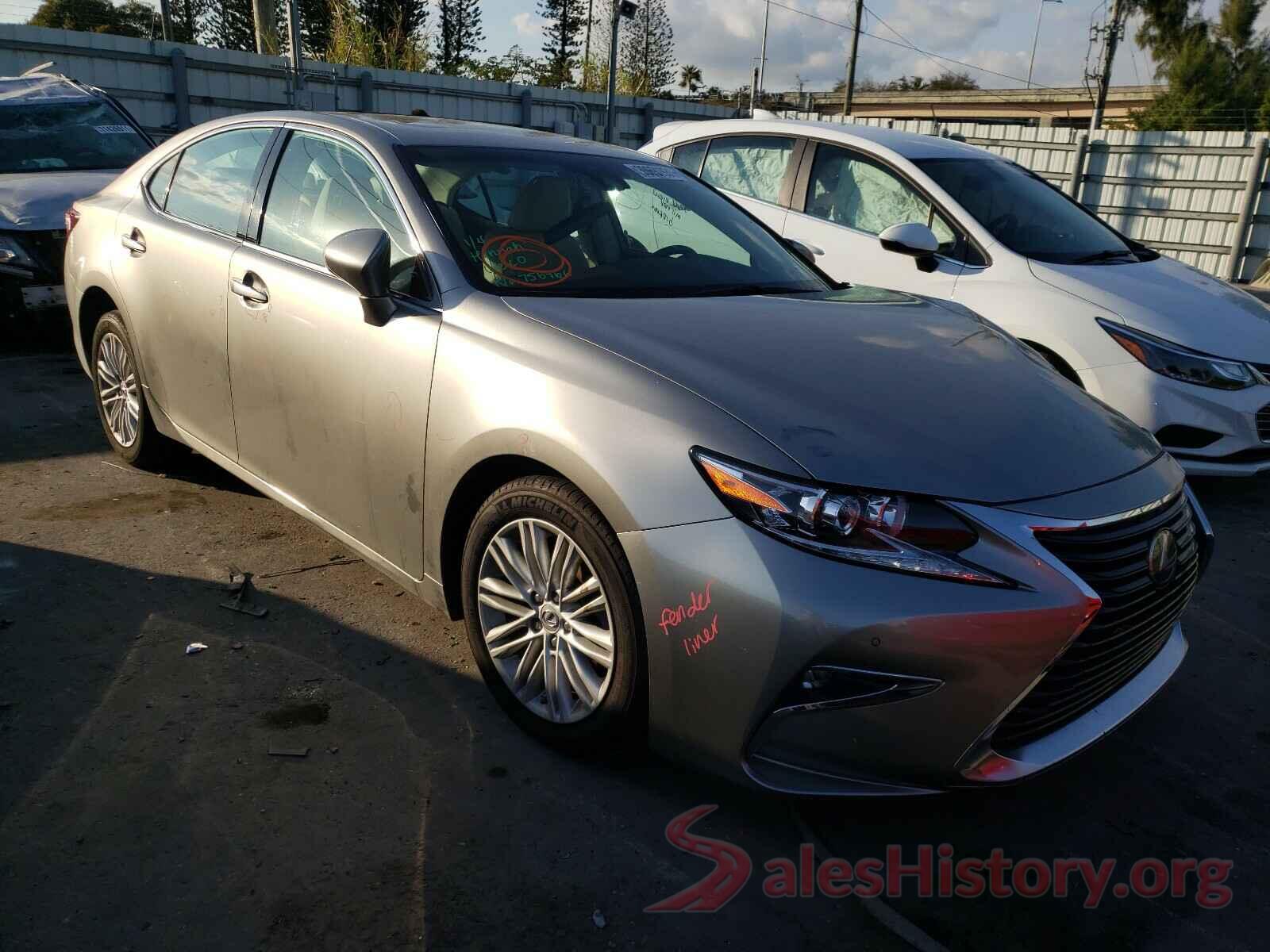 2T3YFREV2GW268712 2017 LEXUS ES350