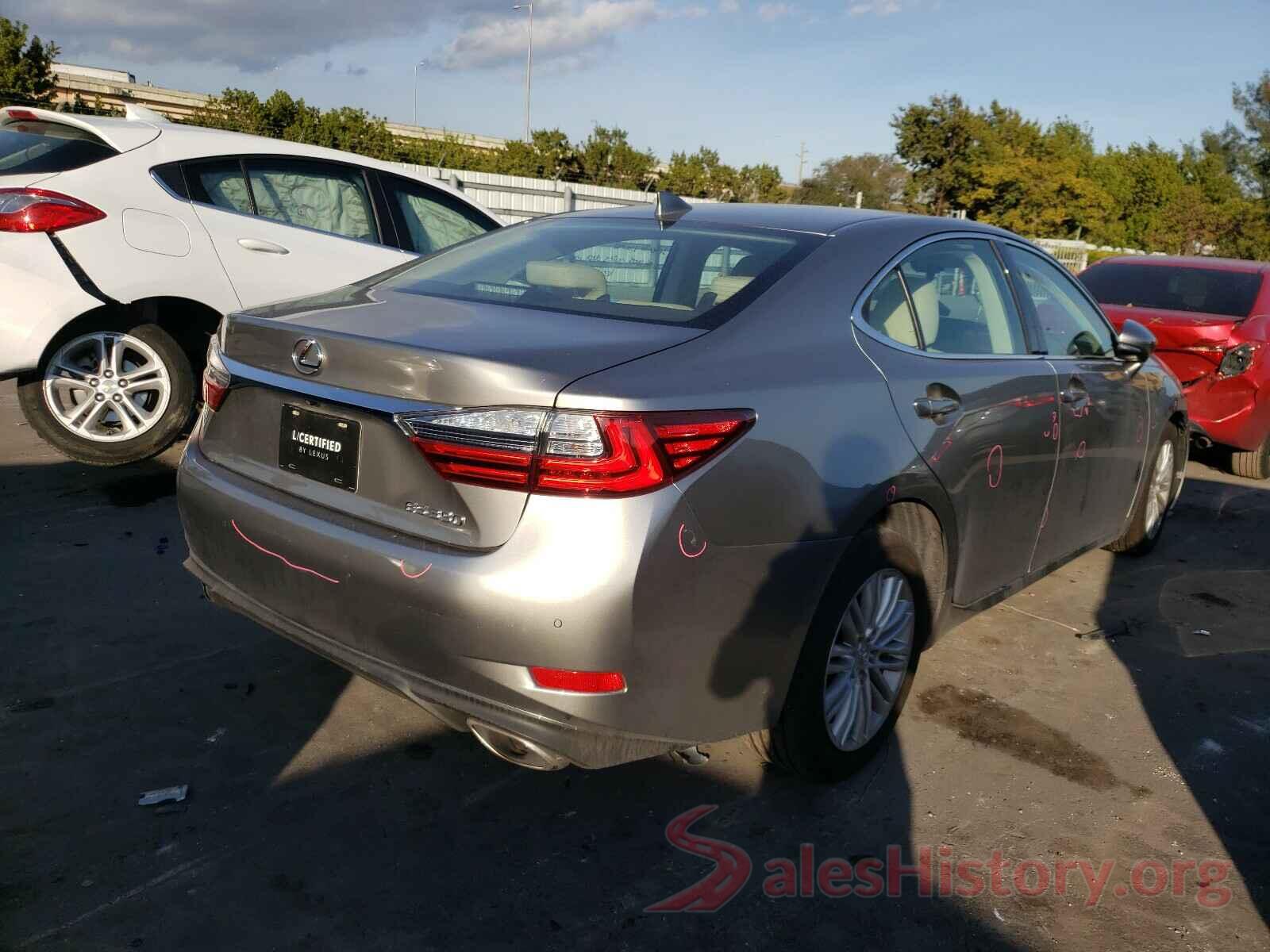 2T3YFREV2GW268712 2017 LEXUS ES350