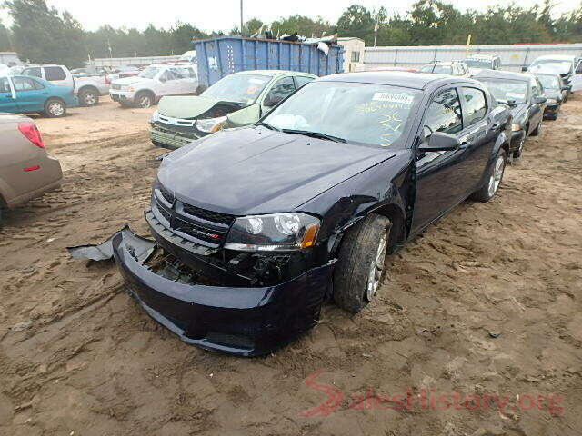 RLHKF1807JY301868 2013 DODGE AVENGER