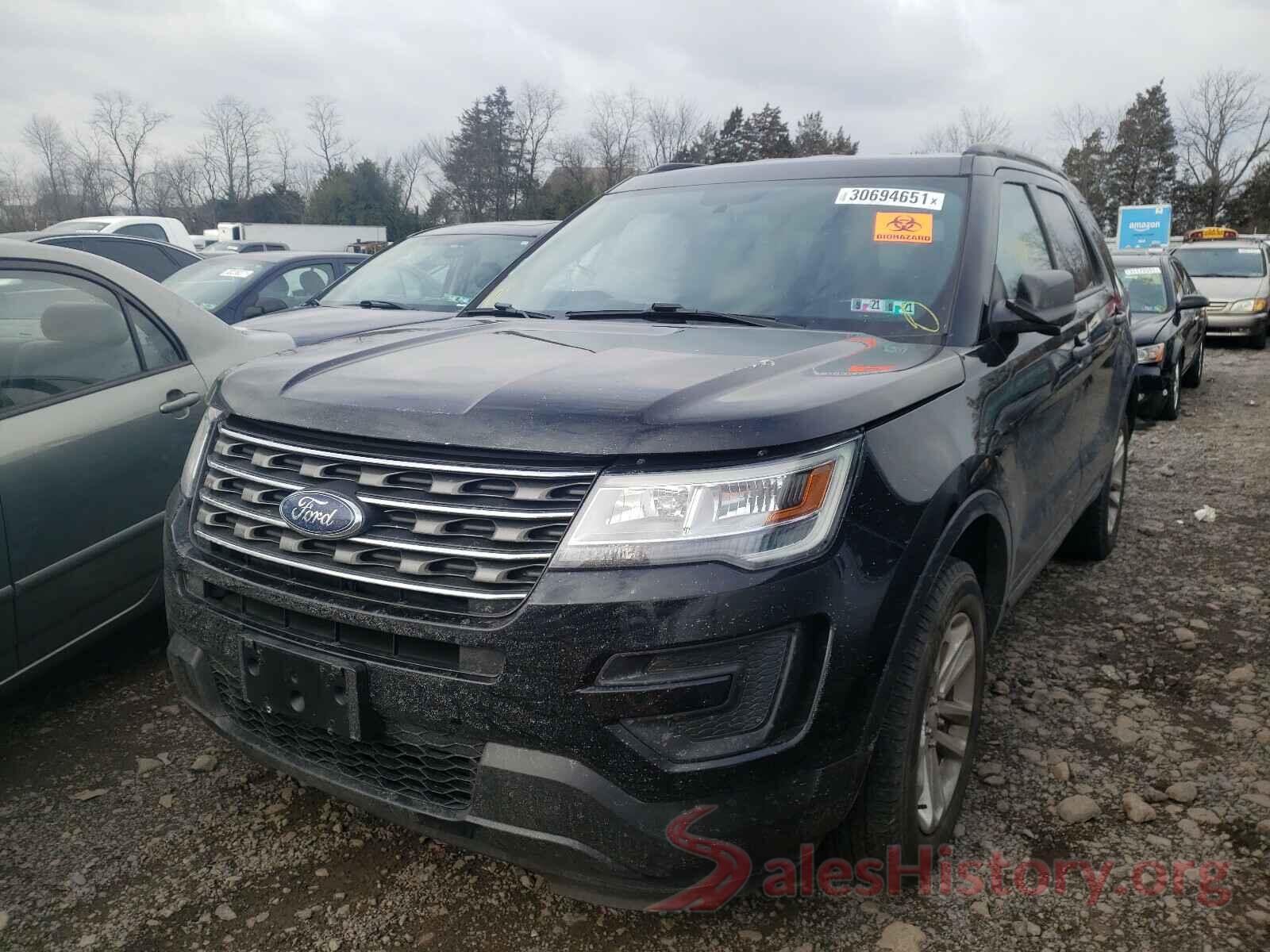 1FM5K8B81HGD09119 2017 FORD EXPLORER