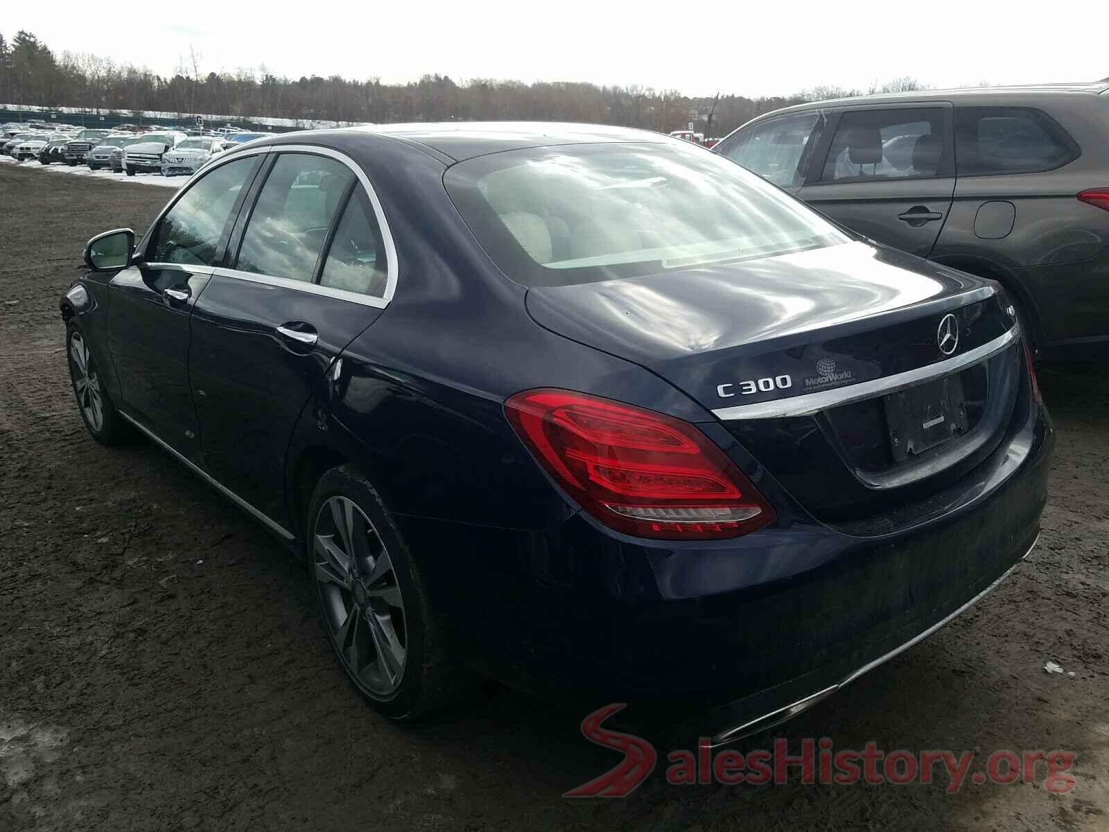 55SWF4KB6HU183138 2017 MERCEDES-BENZ C CLASS