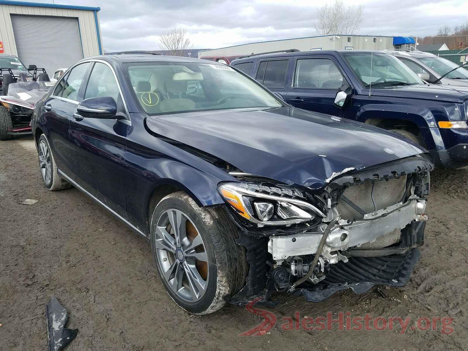 55SWF4KB6HU183138 2017 MERCEDES-BENZ C CLASS