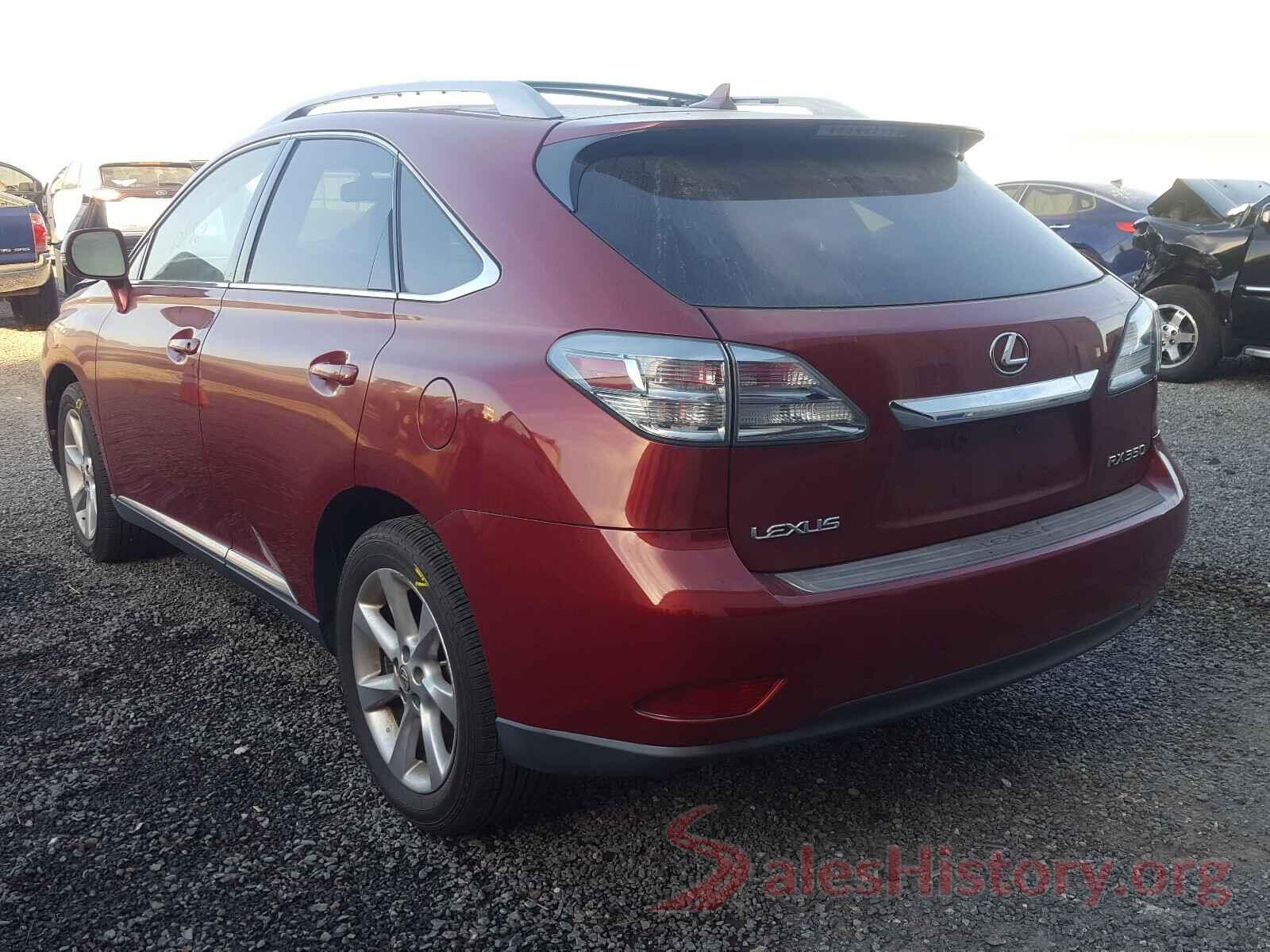 WDC0G4KB2HF116207 2010 LEXUS RX350