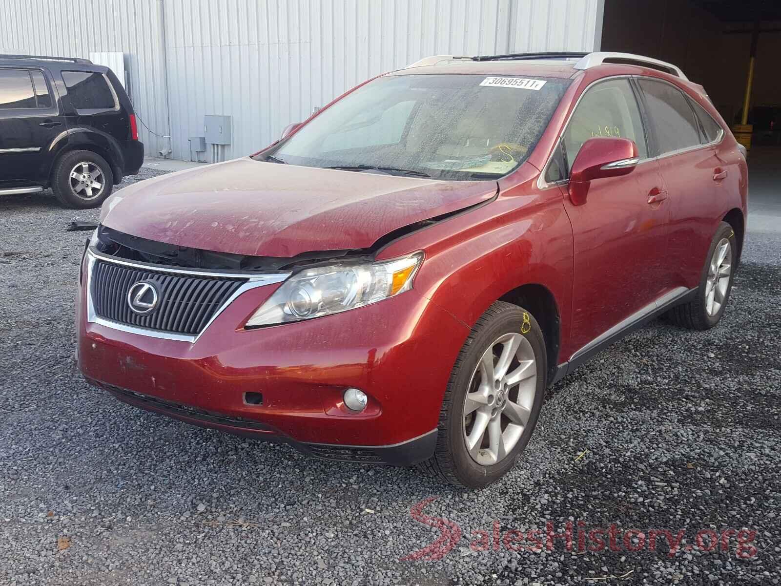 WDC0G4KB2HF116207 2010 LEXUS RX350