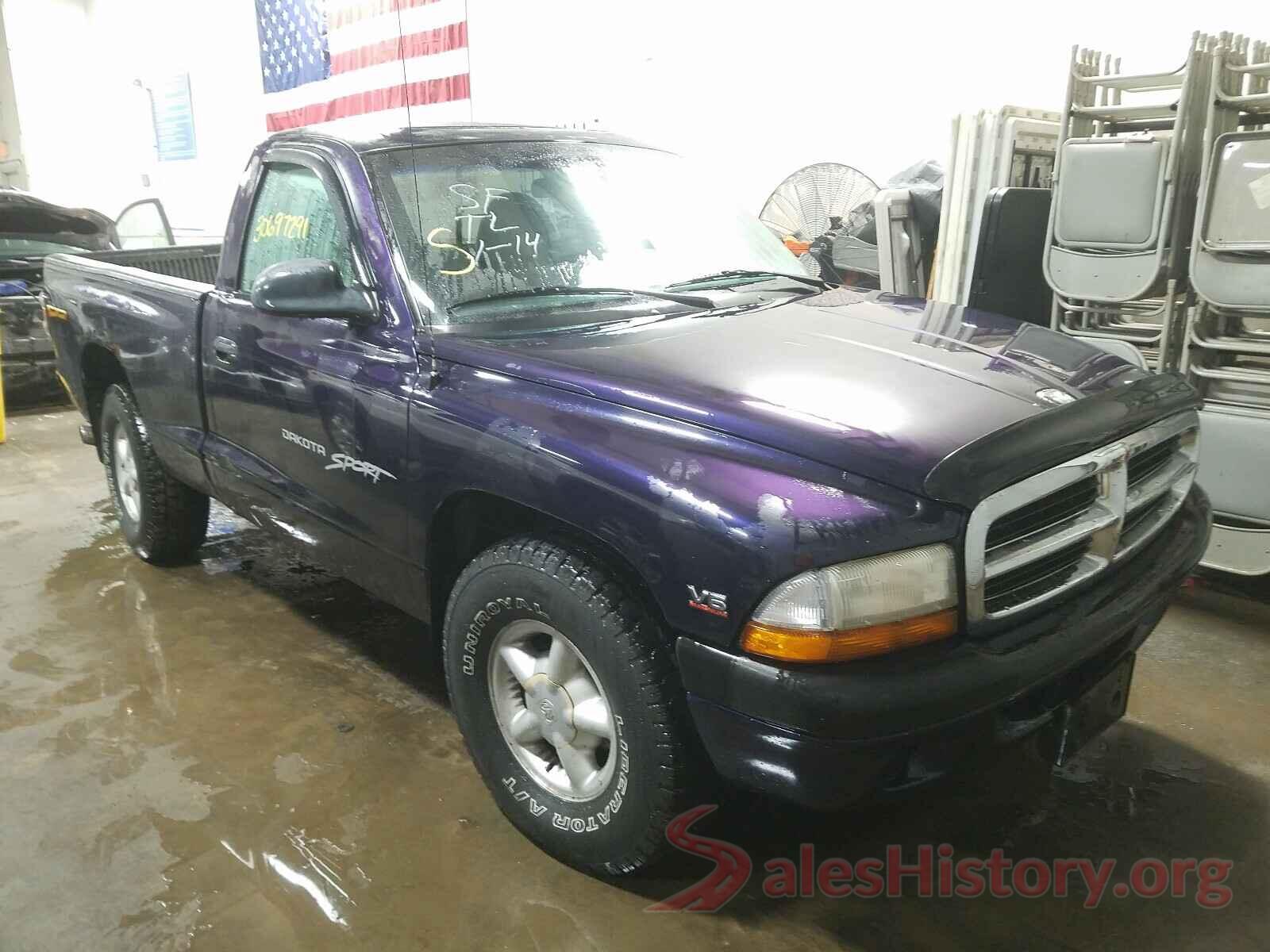 5NPE24AF2GH378490 1998 DODGE DAKOTA