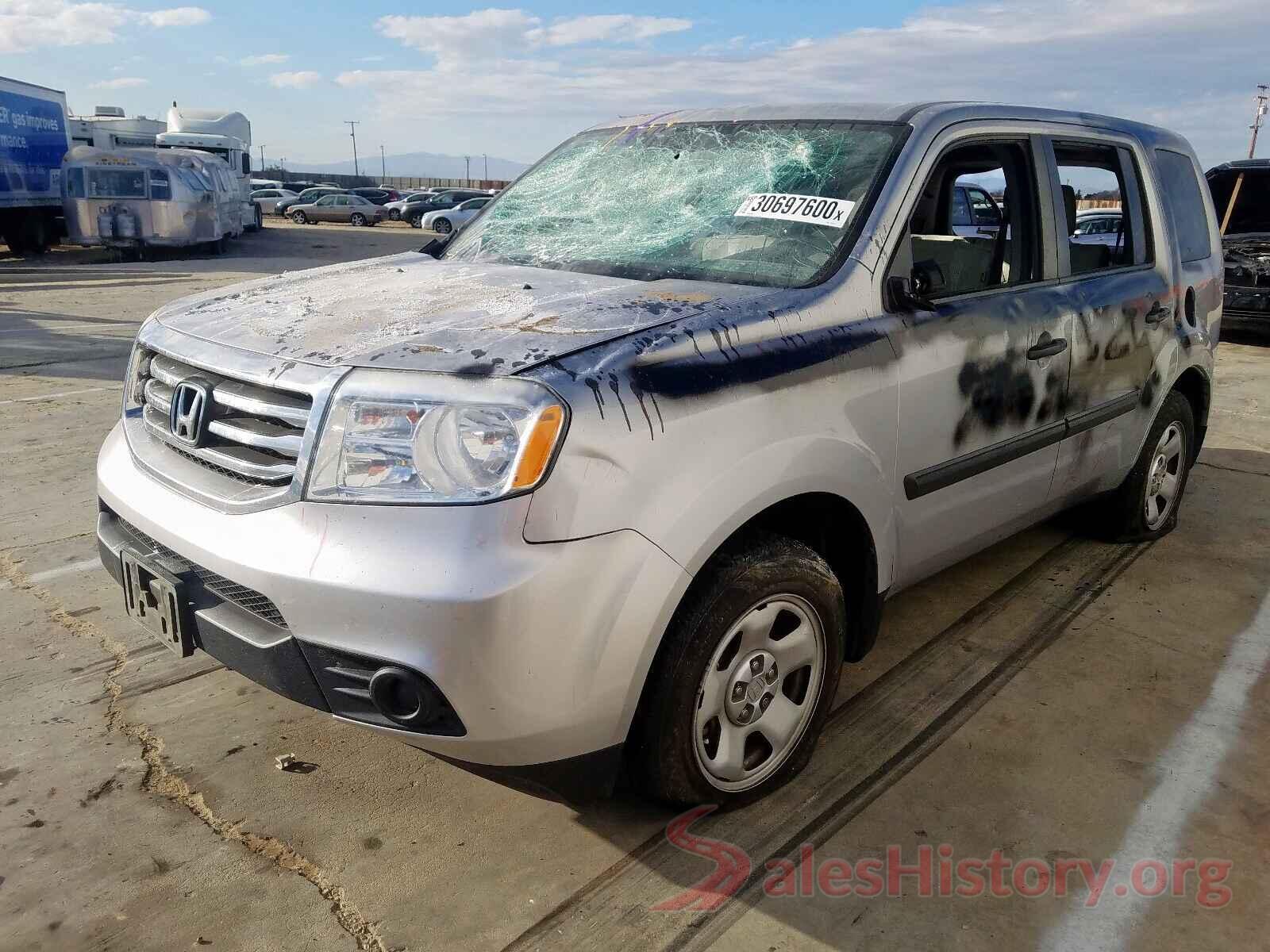 KMHDH4AE8GU641309 2014 HONDA PILOT