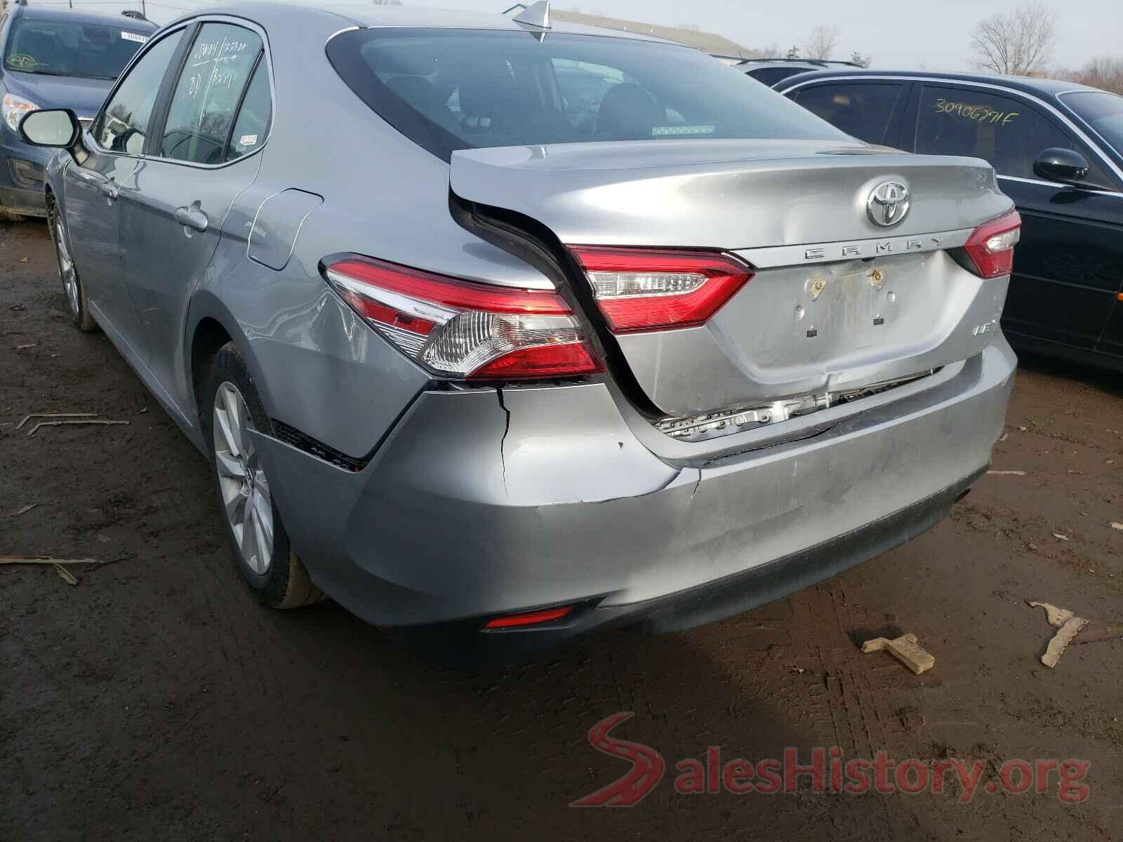 4T1B11HK7KU188461 2019 TOYOTA CAMRY