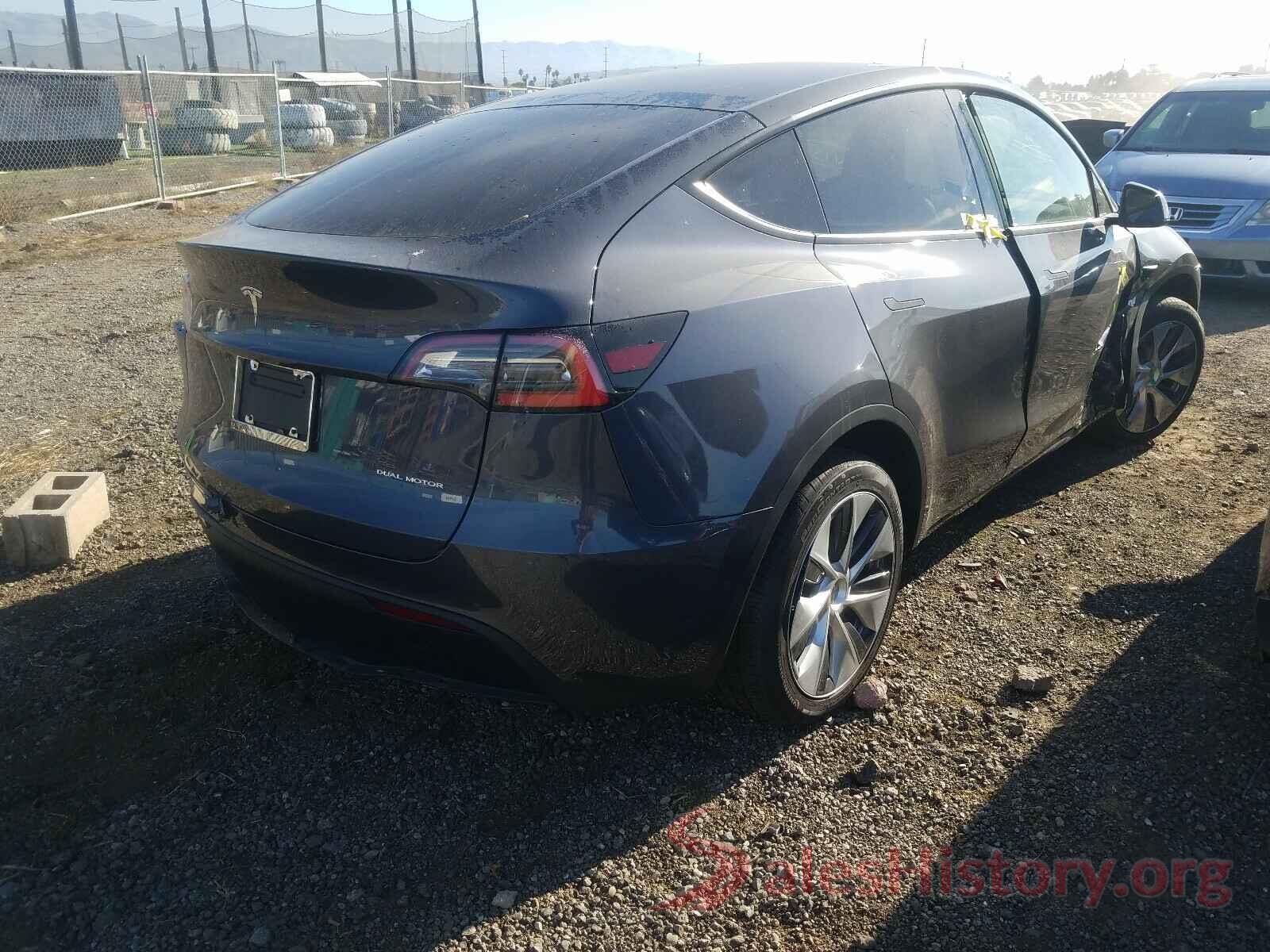 5YJYGDEE7MF063372 2021 TESLA MODEL Y