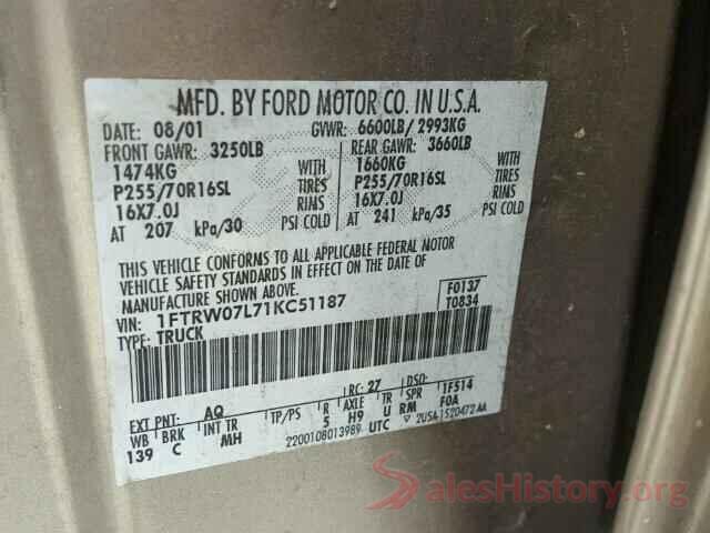 3TMCZ5AN6LM319897 2001 FORD F150