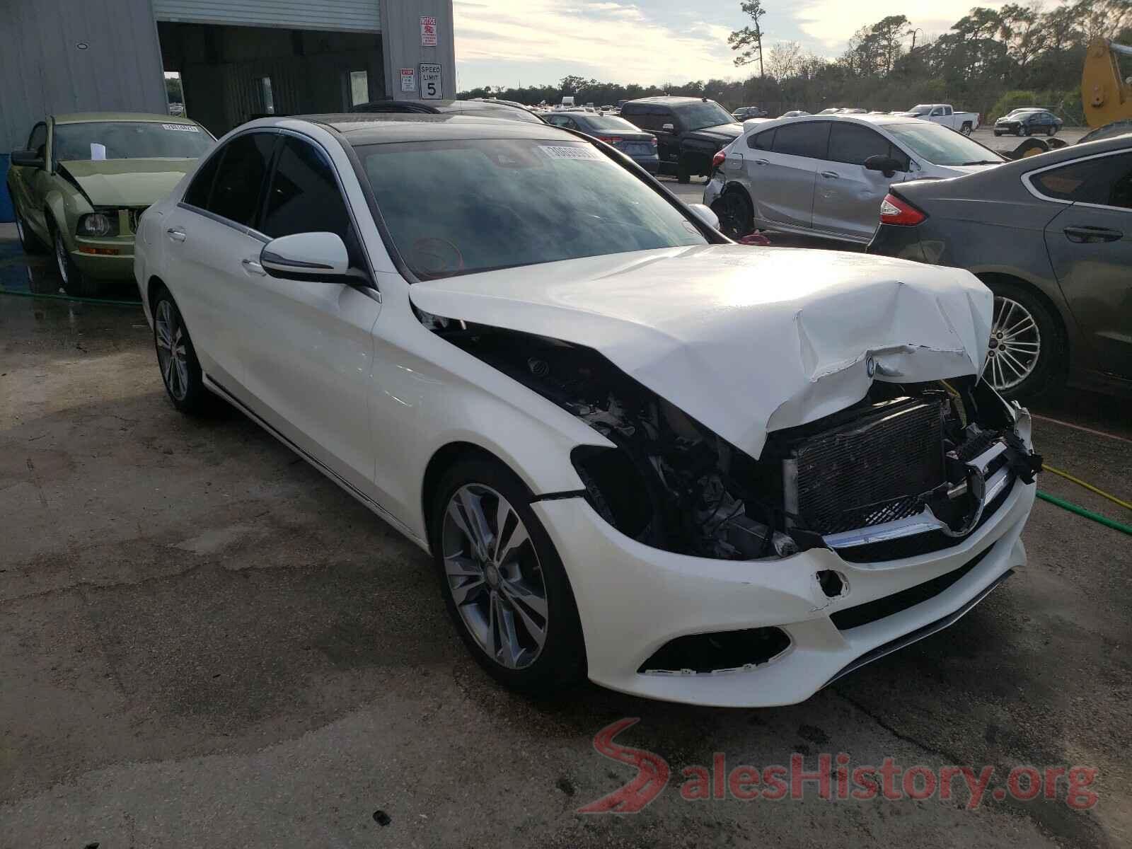 WDDWF4JBXGR153707 2016 MERCEDES-BENZ C CLASS