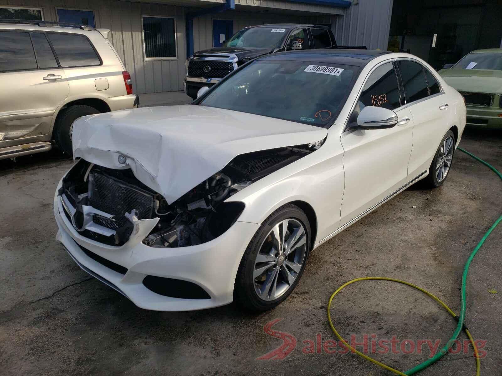 WDDWF4JBXGR153707 2016 MERCEDES-BENZ C CLASS