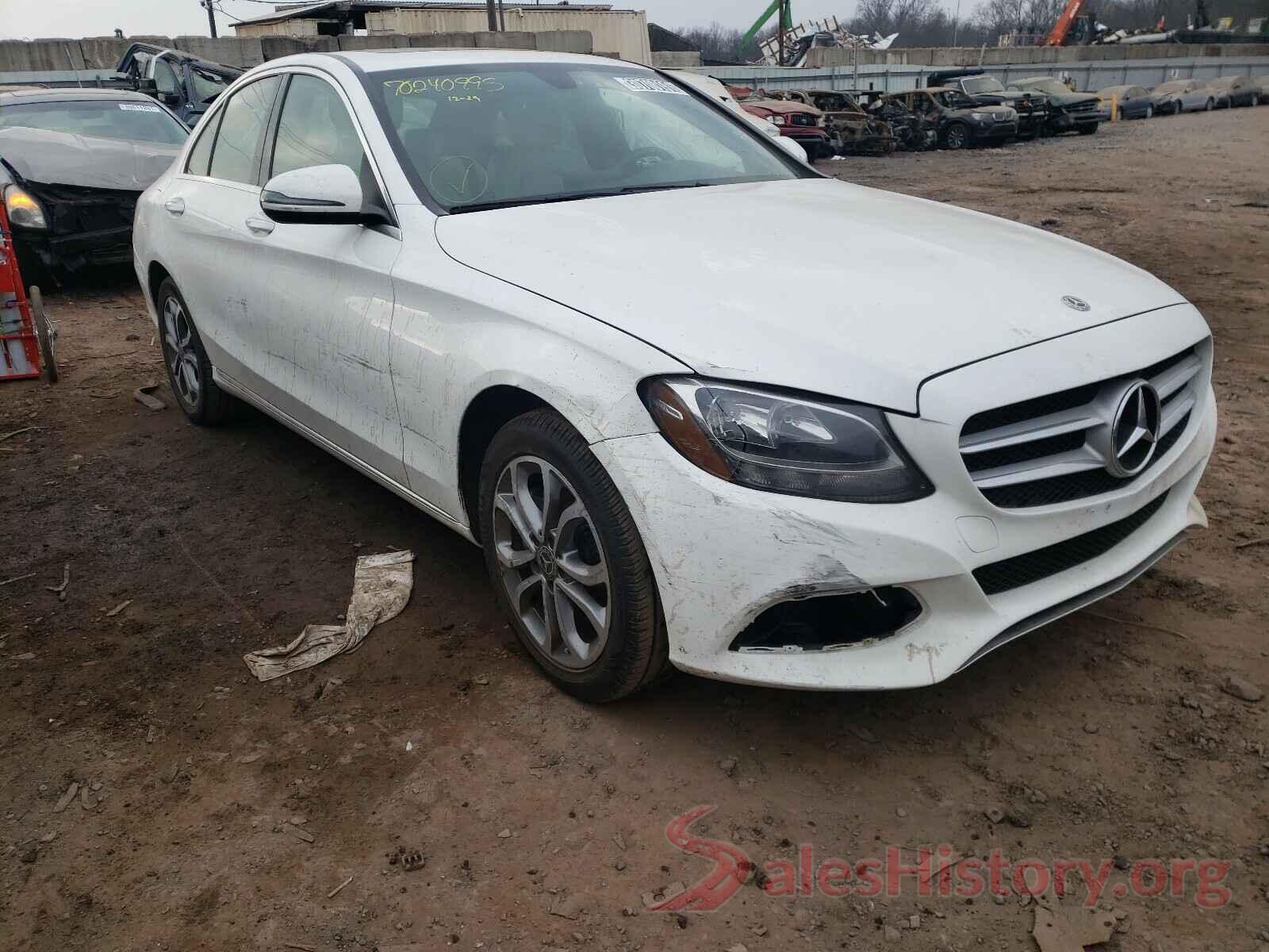 55SWF4KB9JU259358 2018 MERCEDES-BENZ C CLASS