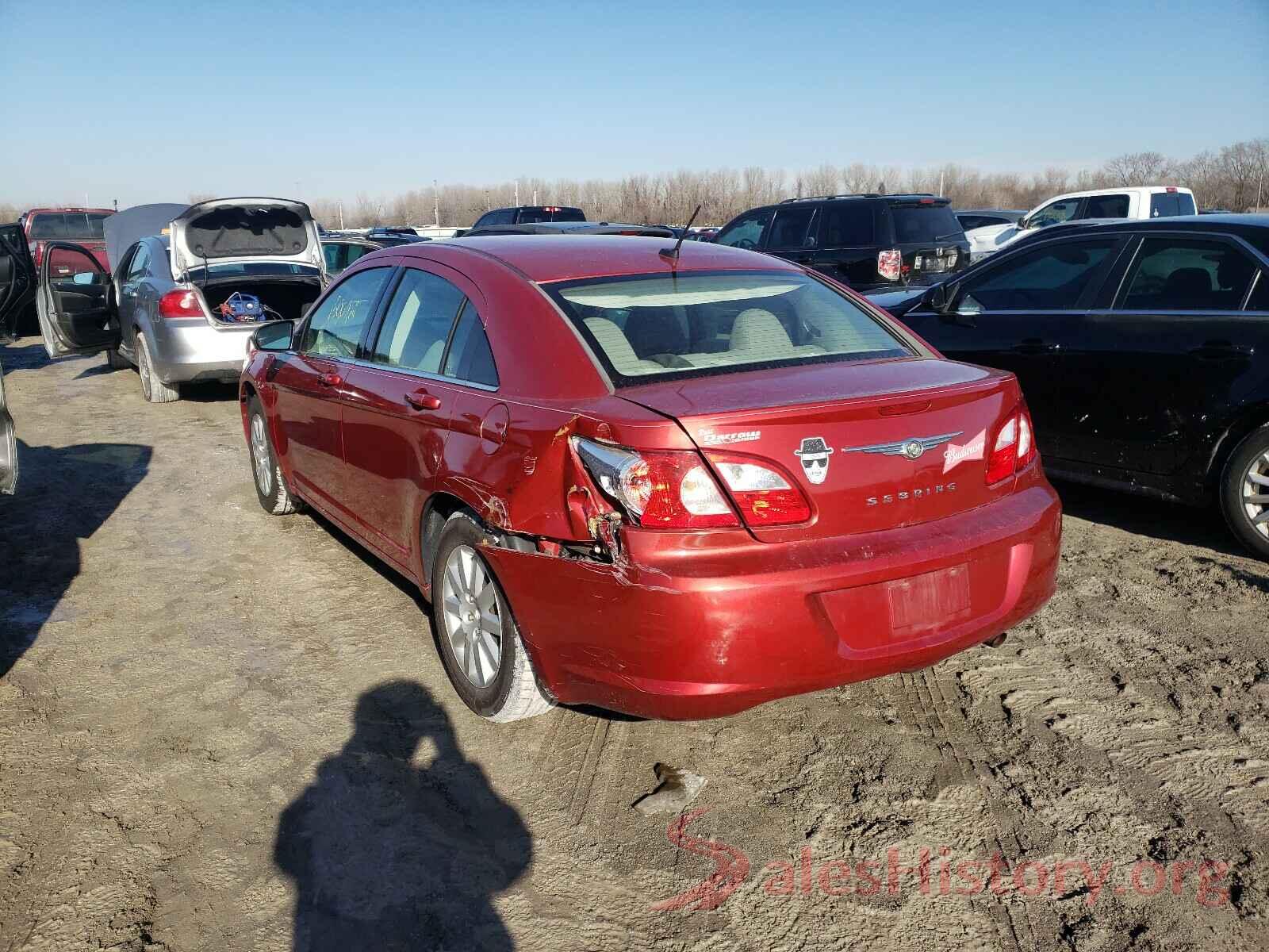 3VV2B7AX0KM070591 2008 CHRYSLER SEBRING