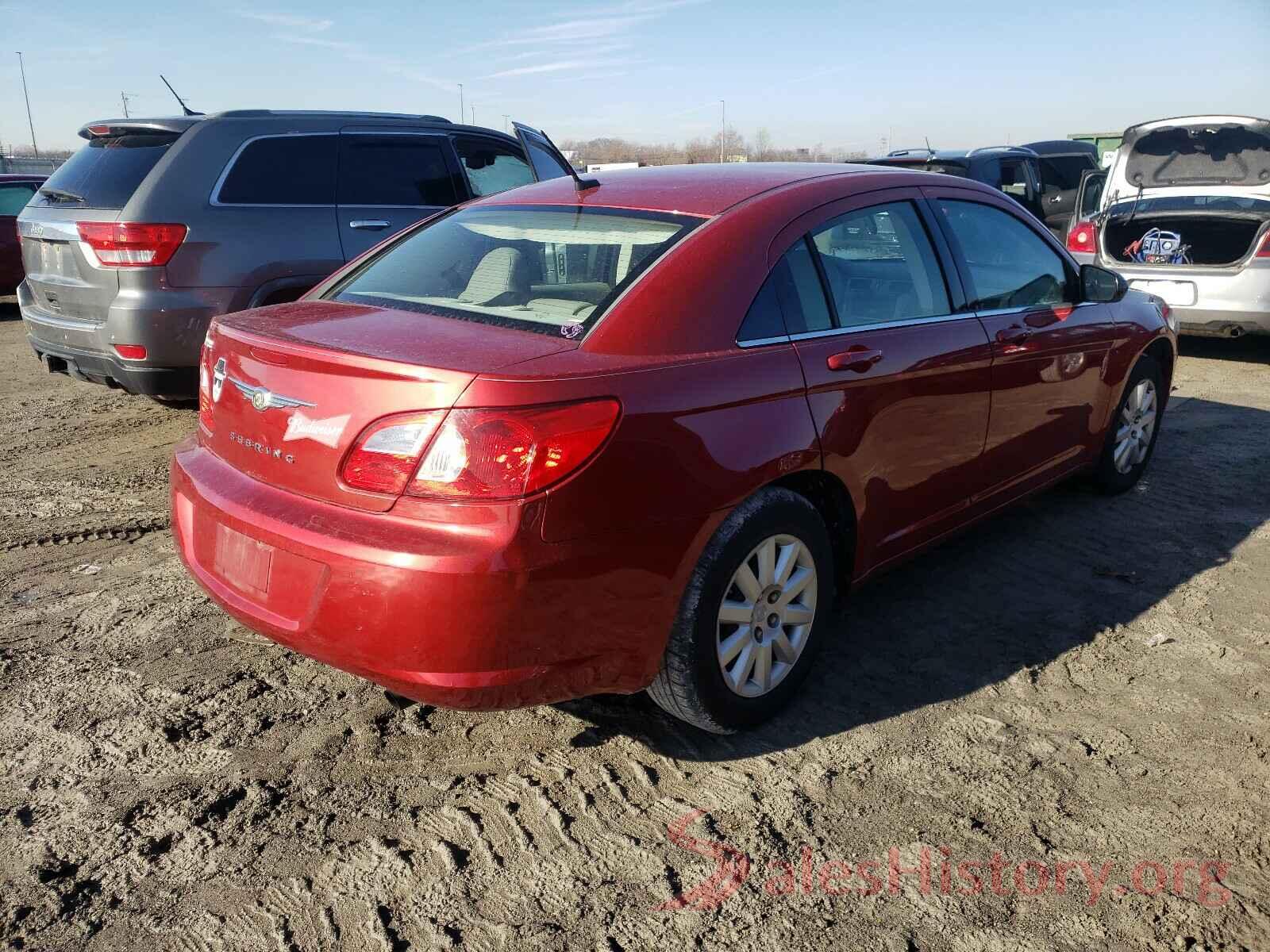 3VV2B7AX0KM070591 2008 CHRYSLER SEBRING