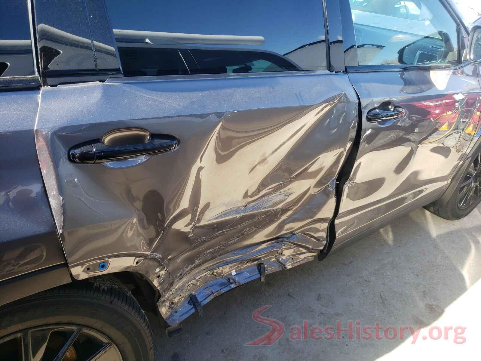 5TDJZRFH6KS964615 2019 TOYOTA HIGHLANDER