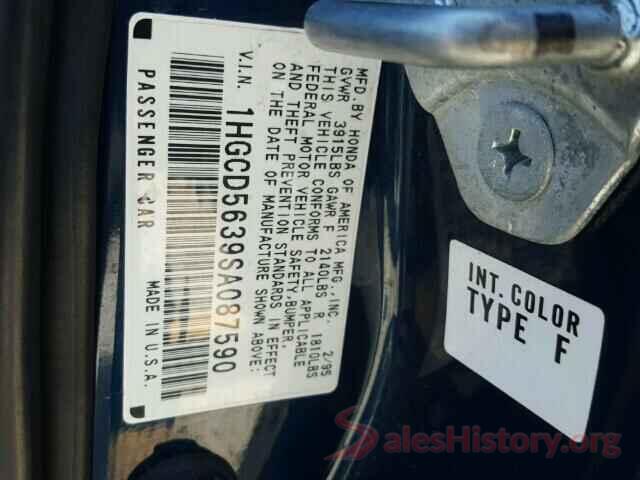 2HGFC2F52JH555806 1995 HONDA ACCORD