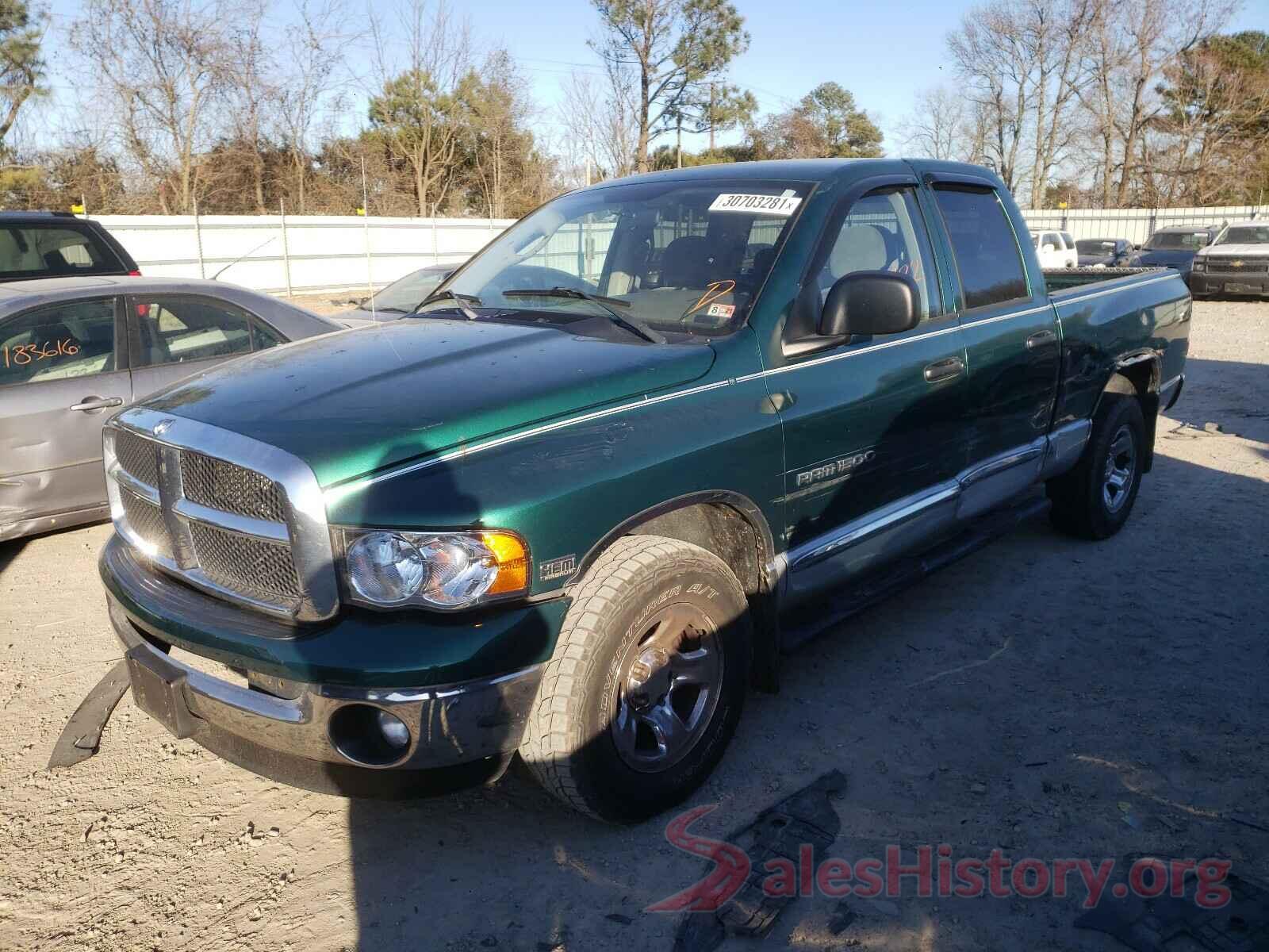 1N4BZ1CP7KC313227 2004 DODGE RAM 1500