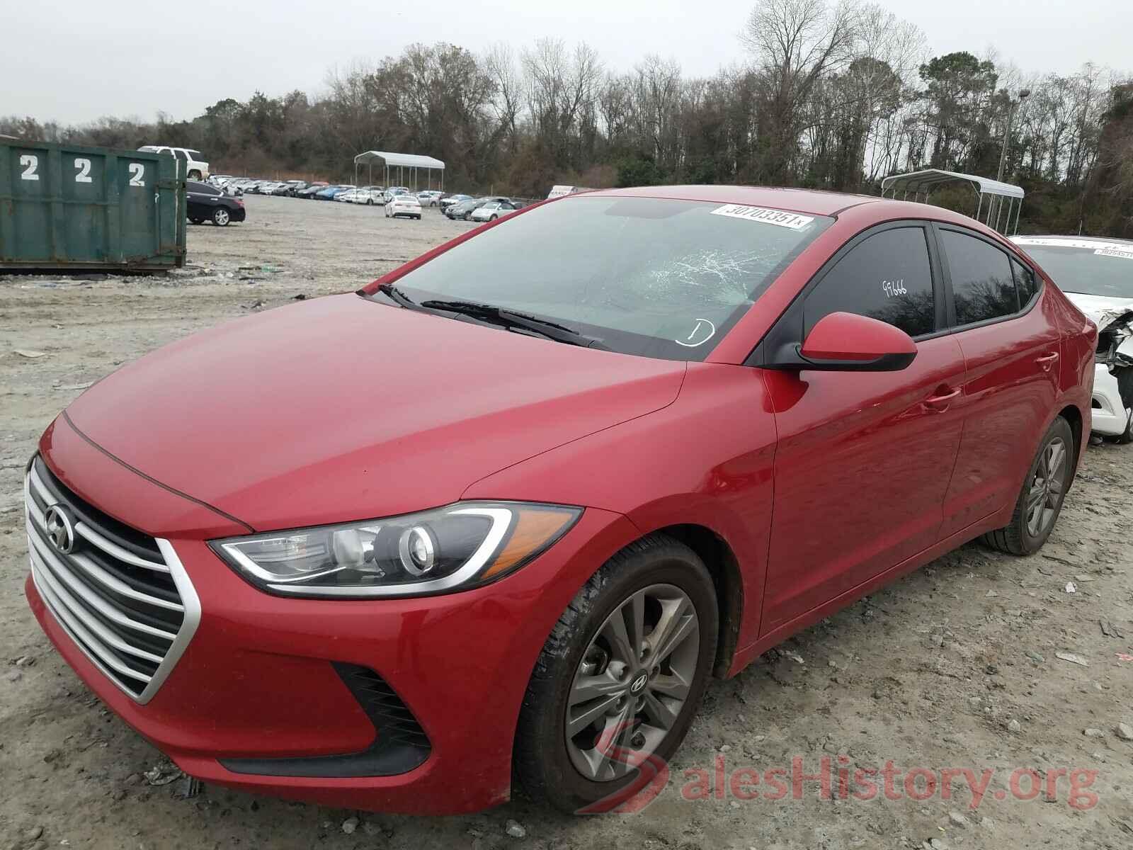 5NPD84LF5HH142845 2017 HYUNDAI ELANTRA