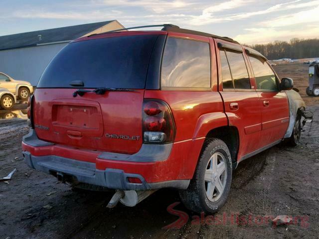 5XXGU4L35GG103830 2002 CHEVROLET TRAILBLAZE