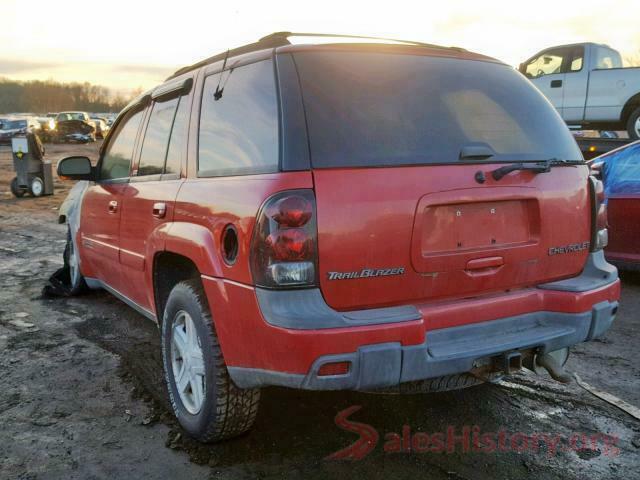 5XXGU4L35GG103830 2002 CHEVROLET TRAILBLAZE