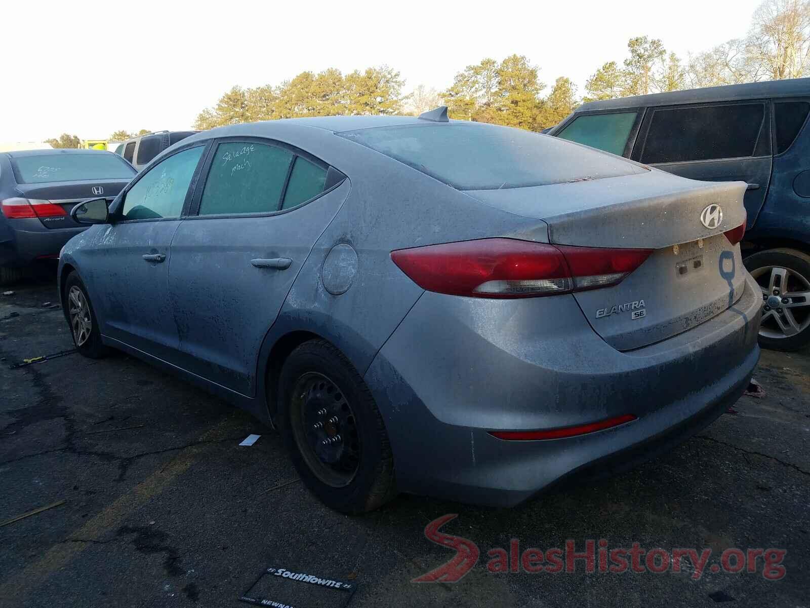 5NPD74LF4HH113761 2017 HYUNDAI ELANTRA