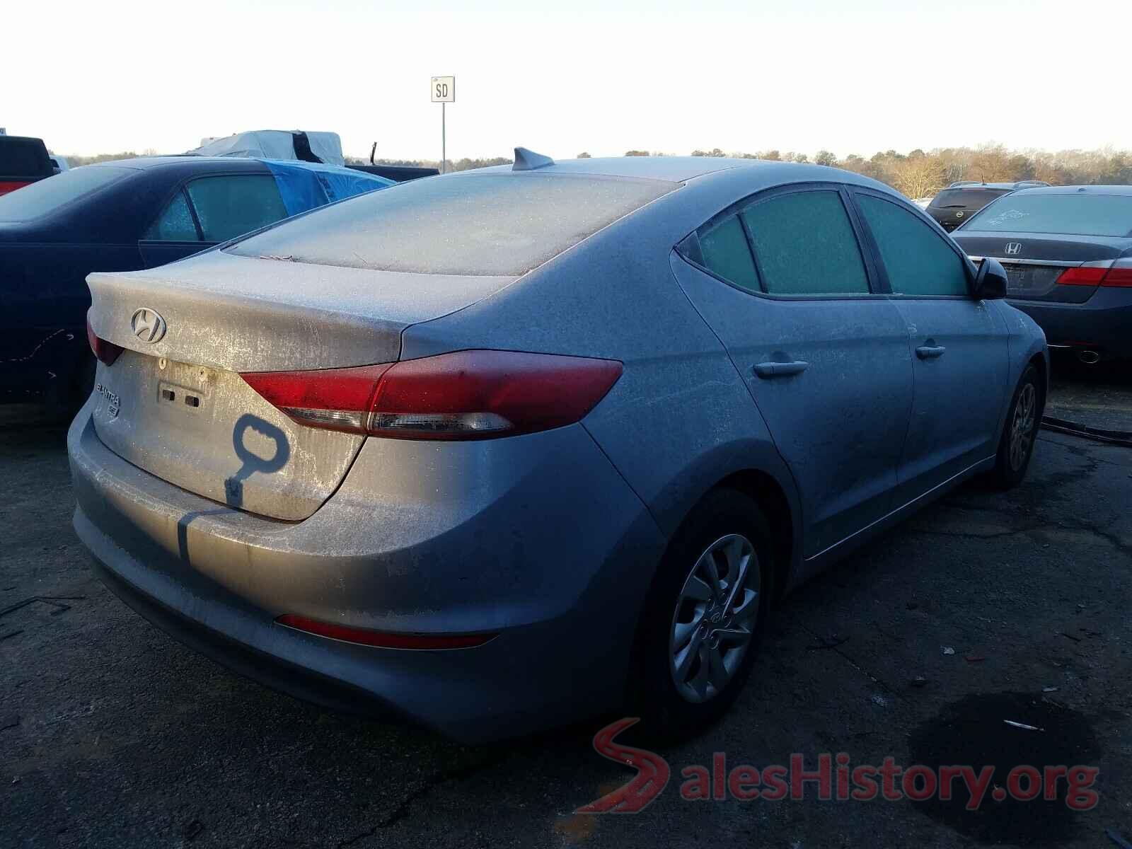 5NPD74LF4HH113761 2017 HYUNDAI ELANTRA