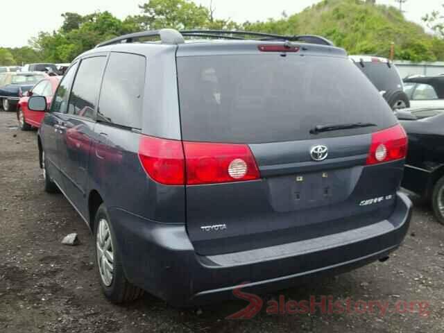 5TDKZ3DCXHS799167 2008 TOYOTA SIENNA