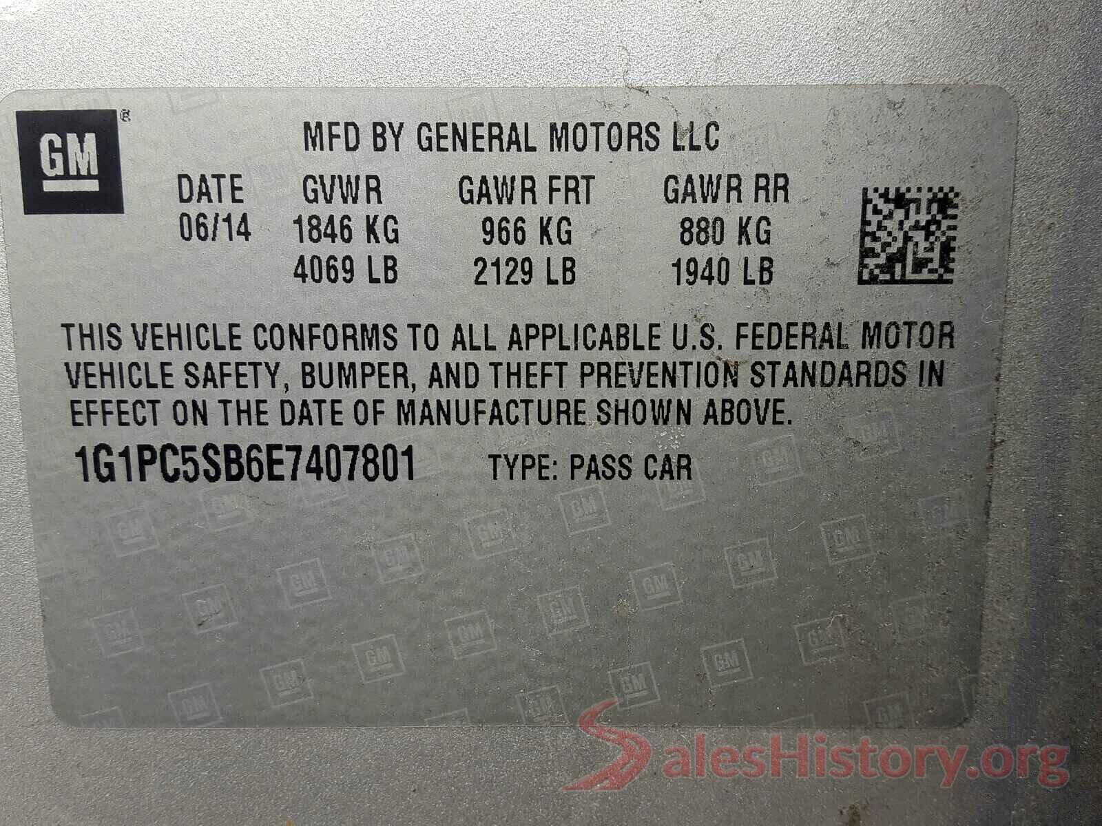 ML32A3HJ0HH002058 2014 CHEVROLET CRUZE