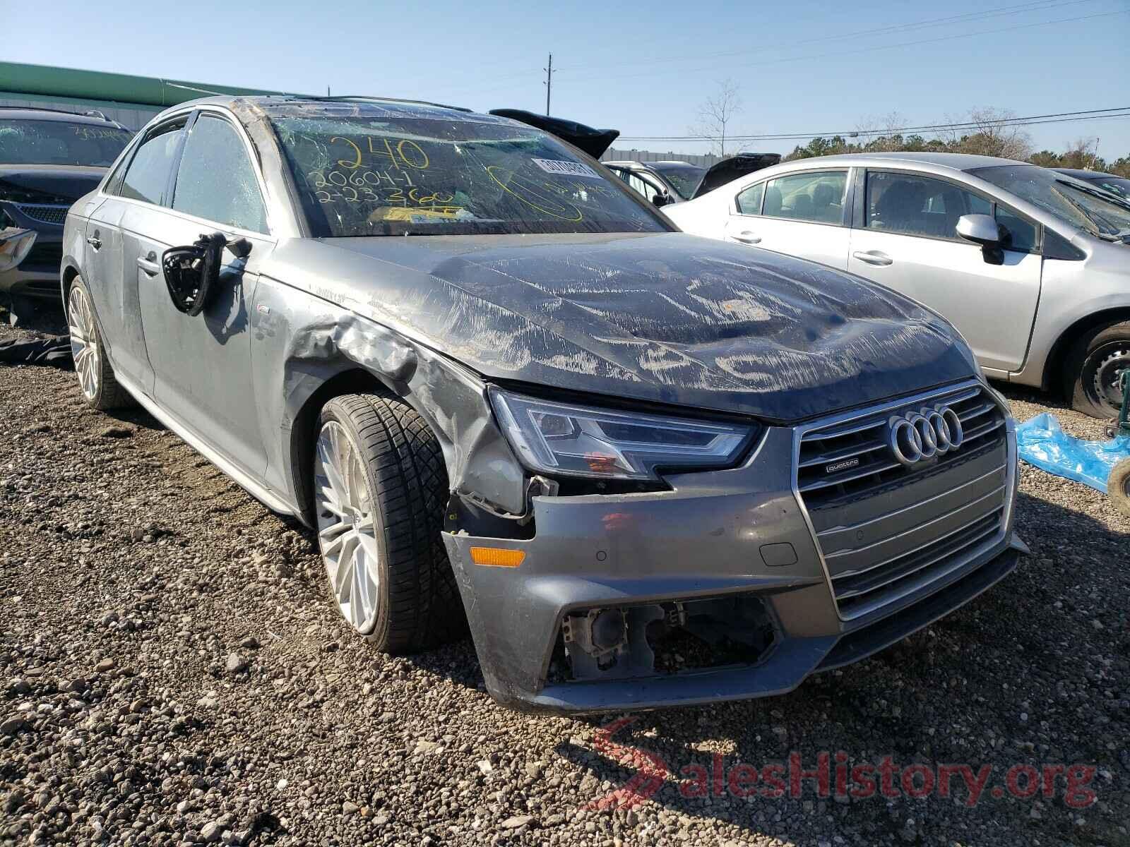 WAUFNAF47HA164456 2017 AUDI A4