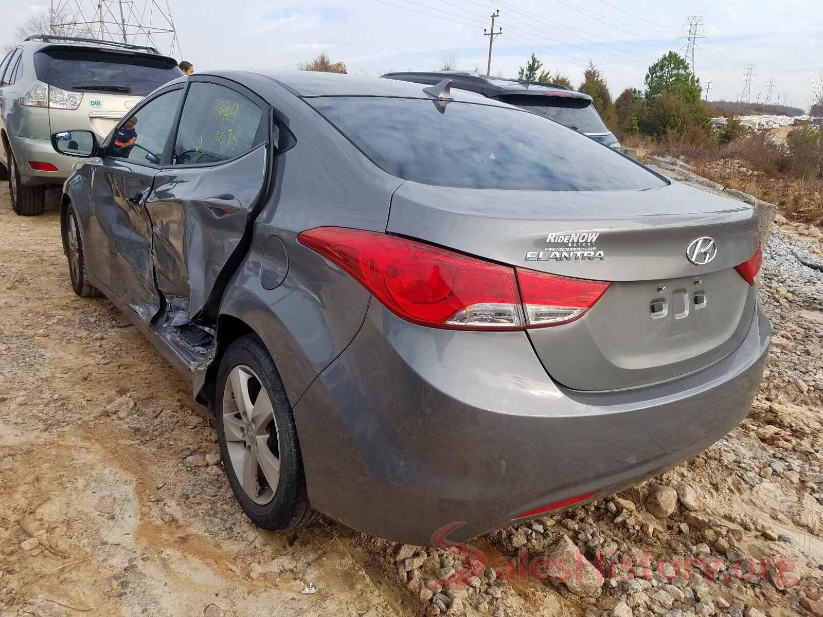 KNMAT2MVXGP697482 2013 HYUNDAI ELANTRA