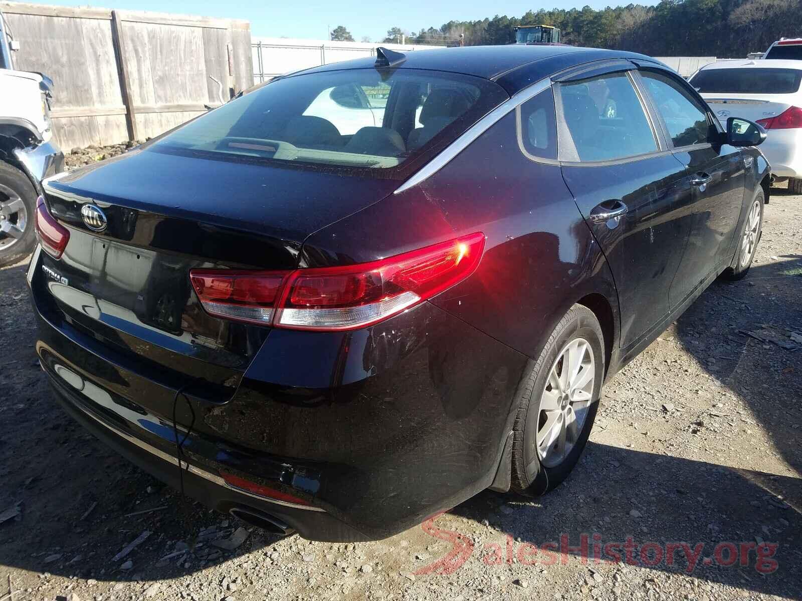 5XXGT4L39GG066607 2016 KIA OPTIMA