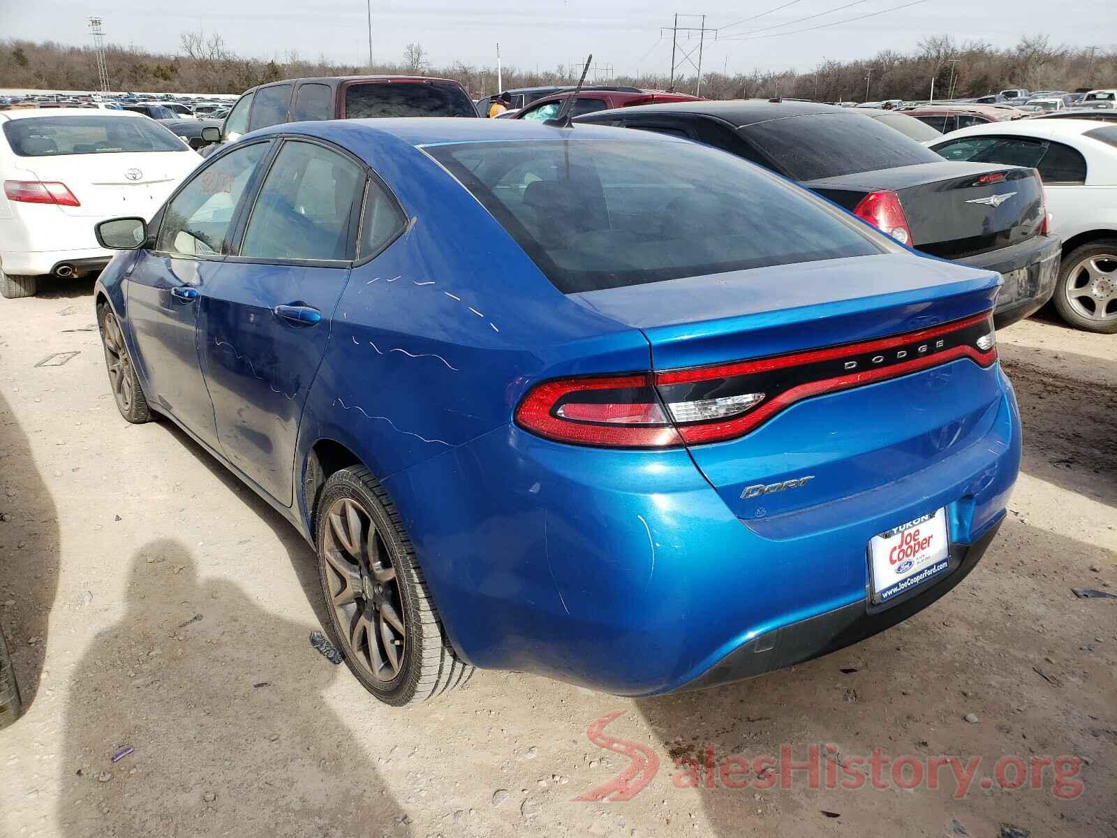 KMHCT4AE6HU344812 2016 DODGE DART