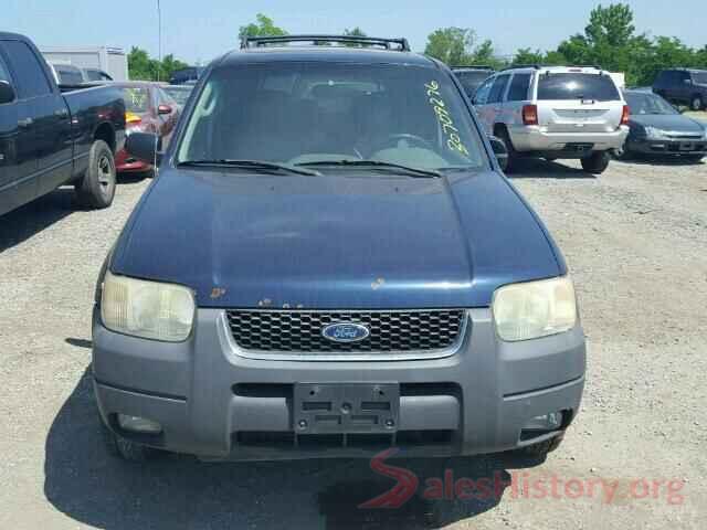 ZACCJABB0HPF72612 2003 FORD ESCAPE