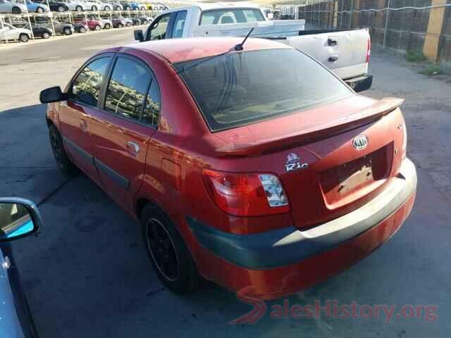 5YFBURHE8HP675159 2008 KIA RIO