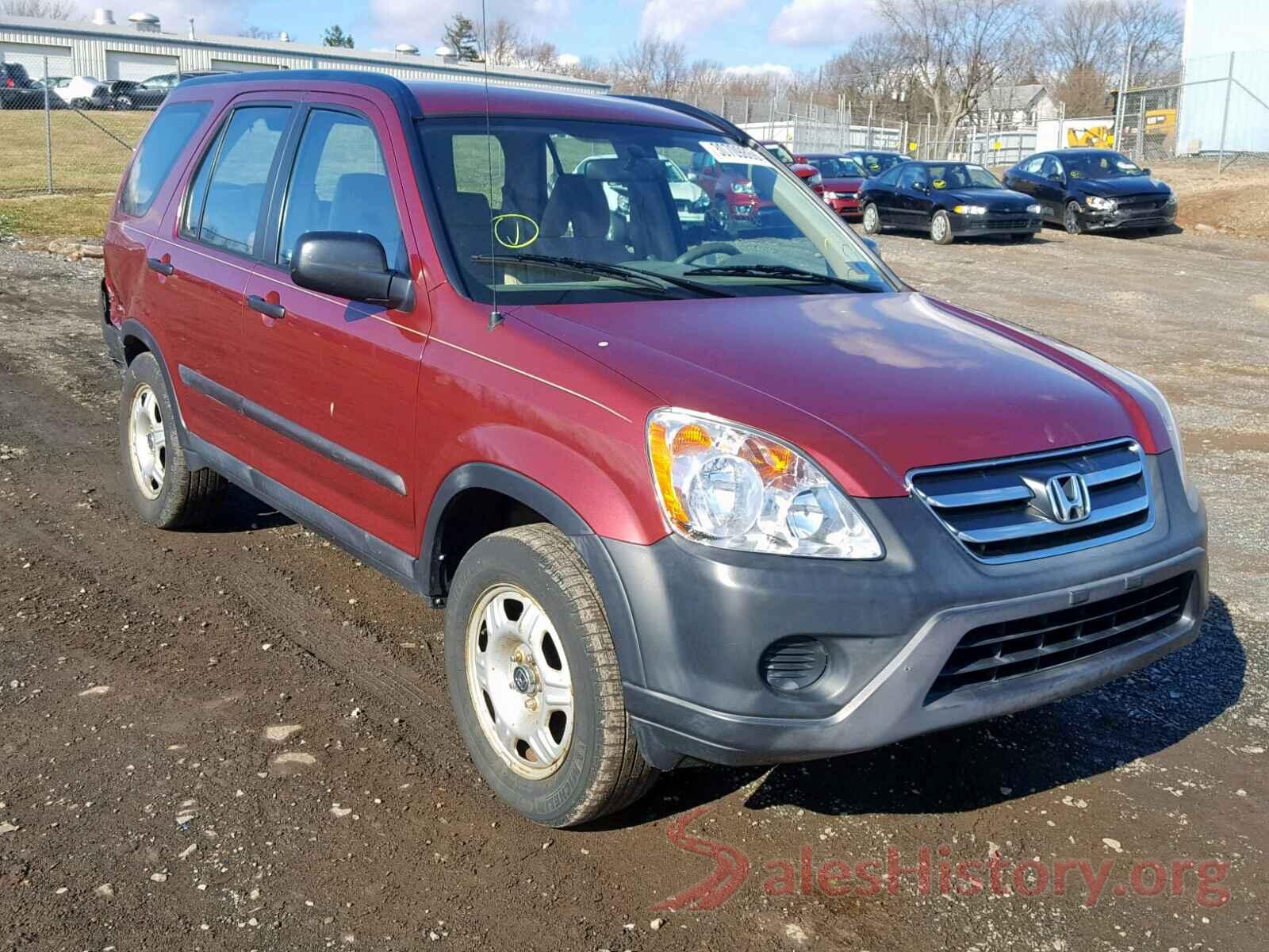 5NPD84LF9KH448616 2005 HONDA CR-V LX