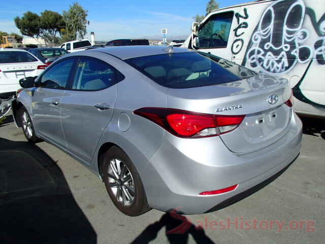 1V2CR2CAXJC544491 2014 HYUNDAI ELANTRA