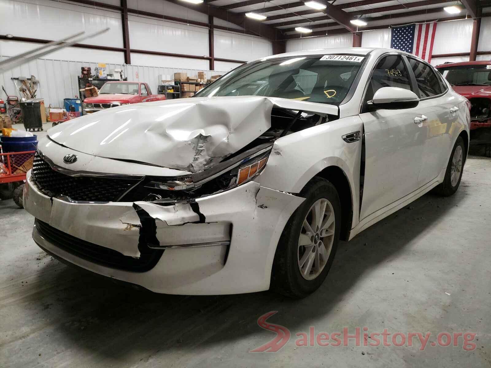 KNAGT4L39G5075132 2016 KIA OPTIMA